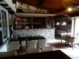 Interior of the restaurant of the Berkenhof Tropical Zoo