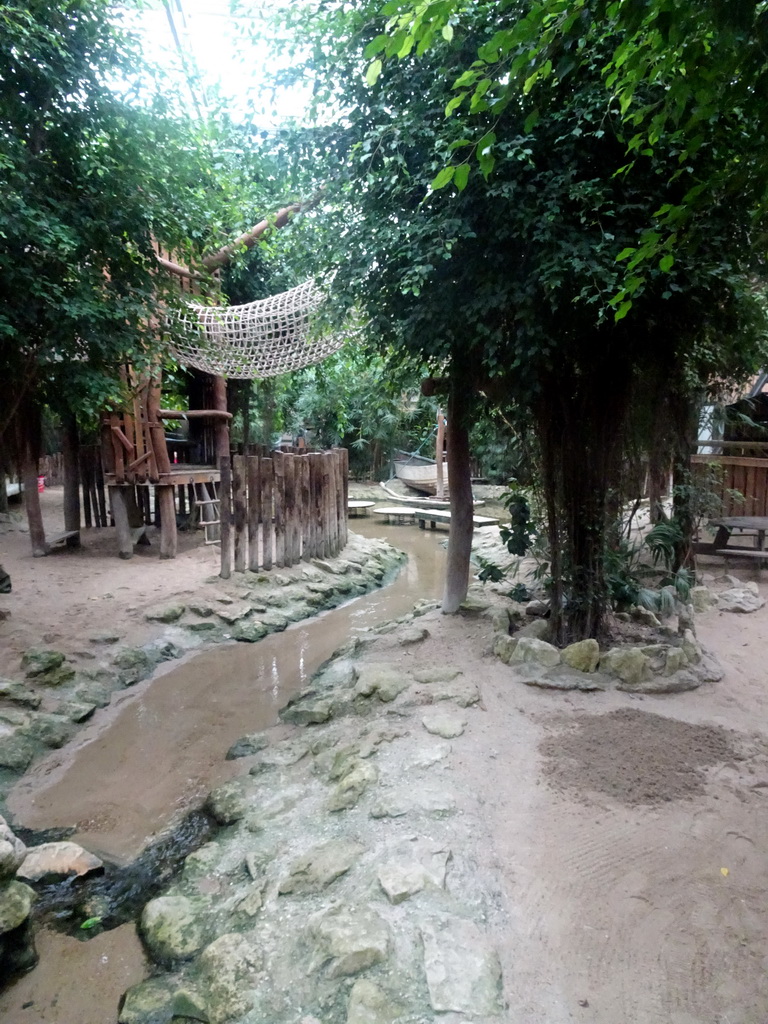 Interior of the Kids Jungle at the Berkenhof Tropical Zoo