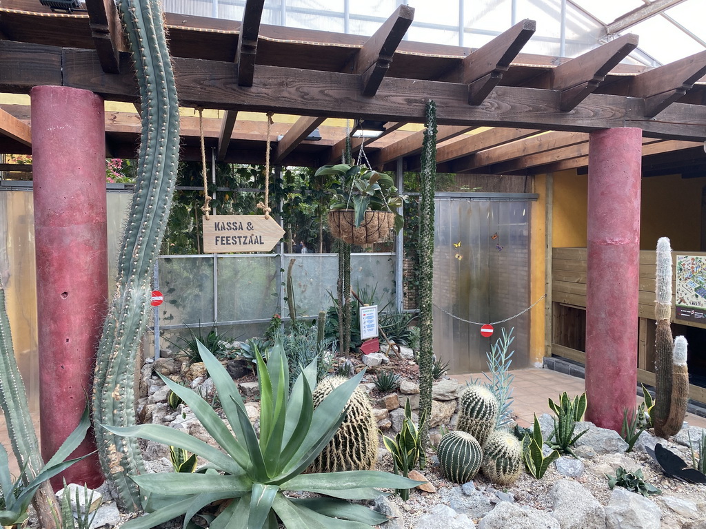 Interior of the Lobby of the Berkenhof Tropical Zoo