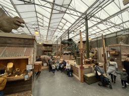 Interior of the Dino Expo at the Berkenhof Tropical Zoo