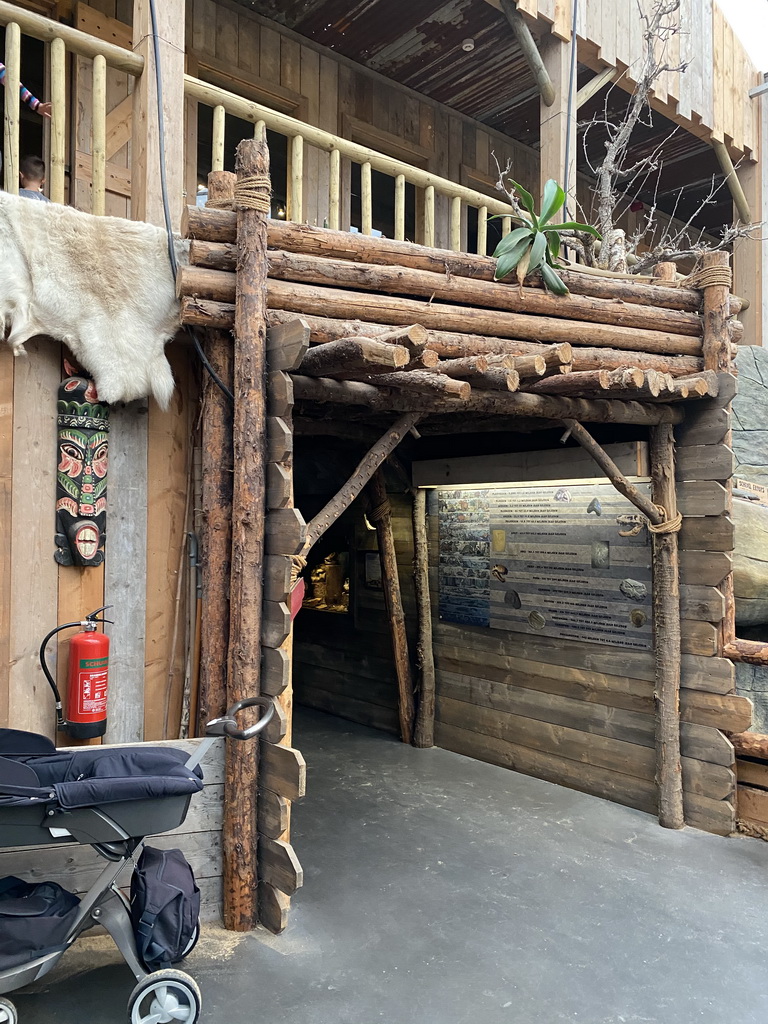 Entrance to the Fossil Mine from the Dino Expo at the Berkenhof Tropical Zoo