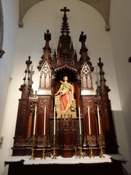 Altarpiece at the Chapel of Saint Barbara at the La Laguna Cathedral