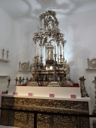 Piece of art at the treasury of the La Laguna Cathedral
