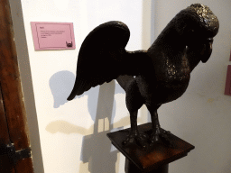 Lectern in the shape of an Eagle at the treasury of the La Laguna Cathedral, with explanation