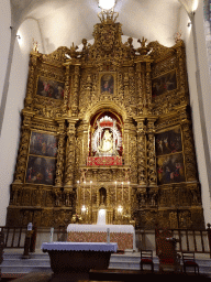 Altarpiece at the Chapel of Our Lady of Remedies at the La Laguna Cathedral