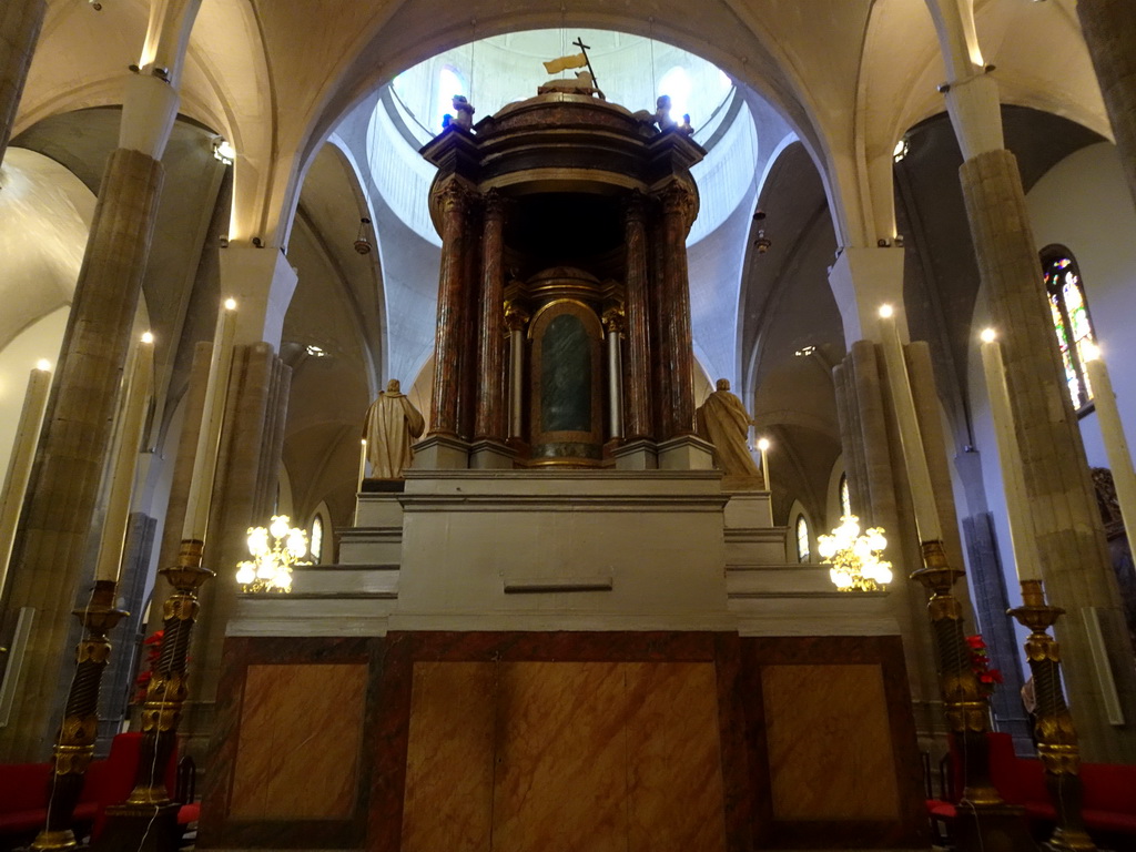 Back side of the altar of the La Laguna Cathedral, viewed from the ambulatory