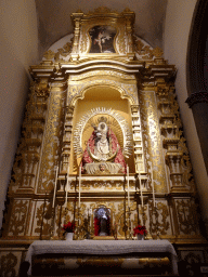 Altarpiece at the Chapel of Our Lady of Candelaria at the La Laguna Cathedral