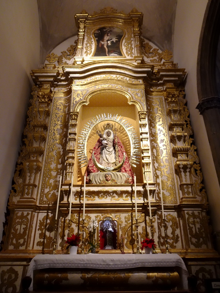 Altarpiece at the Chapel of Our Lady of Candelaria at the La Laguna Cathedral
