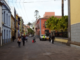 The Calle San Agustín street