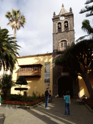 Front and front garden of the Former Convent of St. Augustine at the Calle San Agustín street