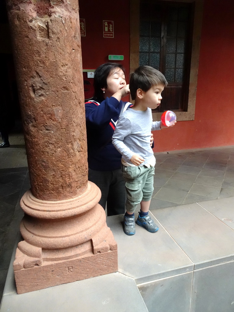 Miaomiao and Max at the West Inner Square Former Convent of St. Augustine