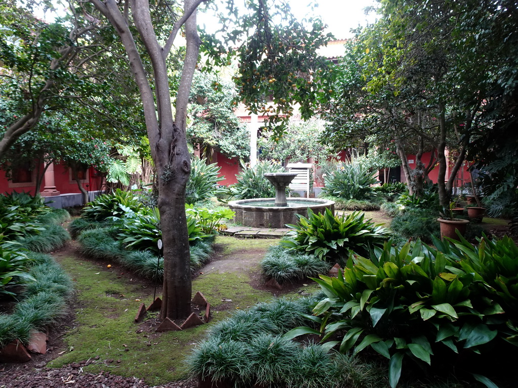 Garden at the West Inner Square of the Former Convent of St. Augustine