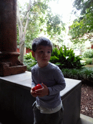 Max at the West Inner Square of the Former Convent of St. Augustine