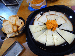 `Tabla de Queso` at the Sagradas Cañas restaurant