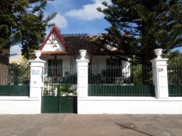 Front of a house at the Plaza de la Junta de Canarias square