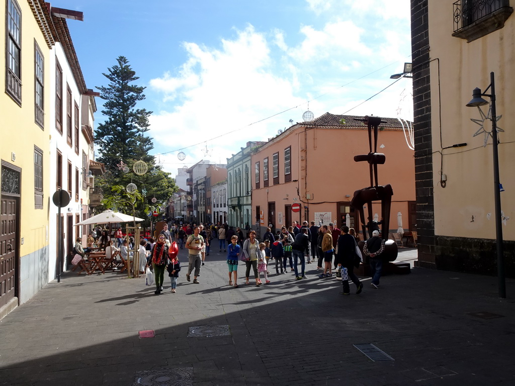 The Calle Adelantado street and the Plaza de la Concepción square