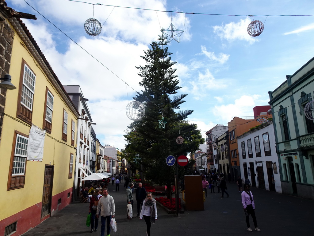 The west side of the Plaza de la Concepción square