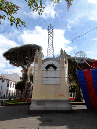Monument at the Plaza de la Concepción square