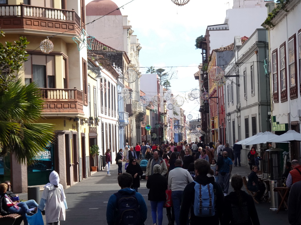 The Calle Obispo Rey Redondo street