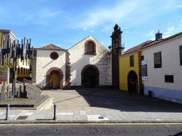 Front of the Parroquia De Santo Domingo De Guzmán church and the Convento de Santo Domingo convent at the Calle Santo Domingo street