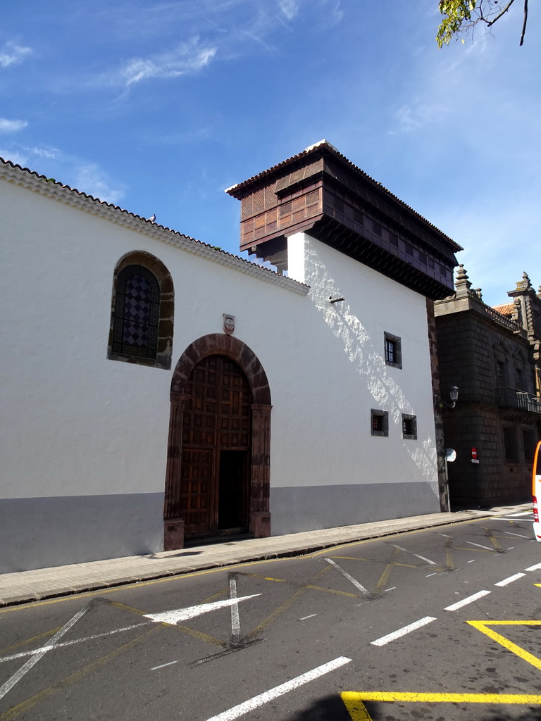 East side of the Santa Catalina Monastery at the Plaza del Adelantado square