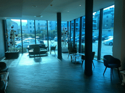 Interior of the lobby of the Grand Hotel Park