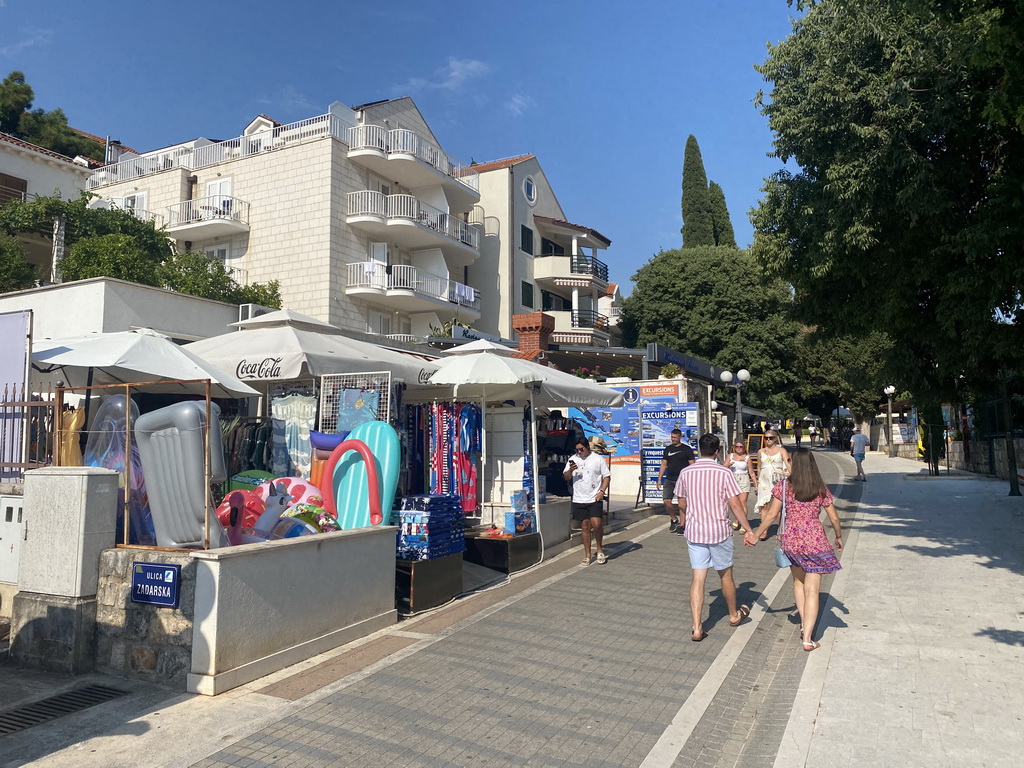 Shops at the etalite Kralja Zvonimira street