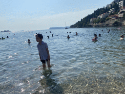 Max at the Uvala Lapad Beach