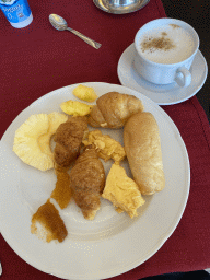 Breakfast at the restaurant of the Grand Hotel Park