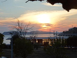 The Adriatic Sea and the Kolocep island, viewed from the Masarykov Put street, at sunset