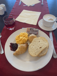 Breakfast at the restaurant of the Grand Hotel Park