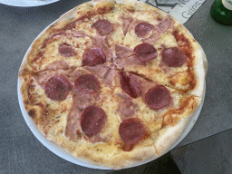 Pizza at the Pizzeria Mamma Mia