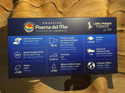 Information on the Poema del Mar Aquarium