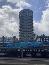 The AC Hotel Gran Canaria at the Avenida de los Consignatarios street