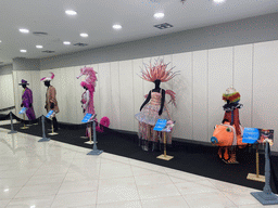 Carnaval clothing at the Carnaval exposition at the Centro Comercial El Muelle shopping mall