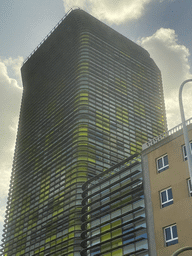 The Woermann Tower, viewed from the bus to Maspalomas on the GC-1 road