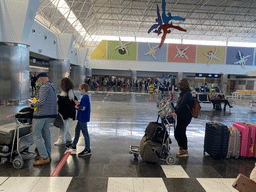 Interior of the Departure Hall of the Gran Canaria Airport