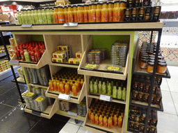 Local food at the Canary Corner souvenir shop at the Gran Canaria Airport