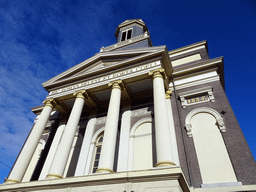 Front of the Hartebrugkerk church at the Lange Mare street