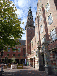 Front and tower of the City Hall at the Stadhuisplein square