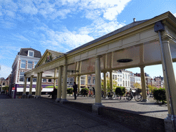 Southeast part of the Koornbrug bridge over the Nieuwe Rijn river