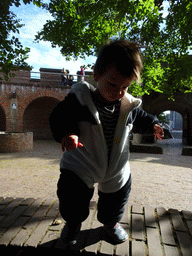 Max at the Burcht van Leiden castle