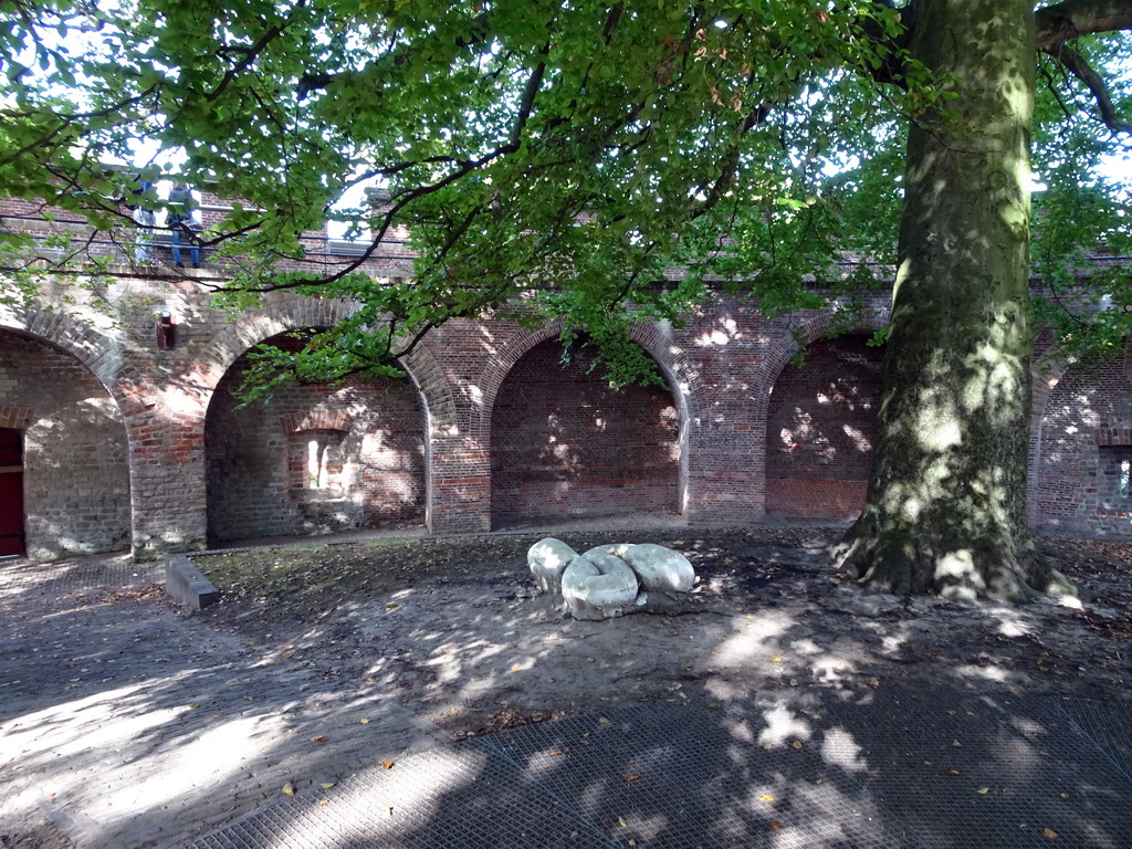 Interior of the Burcht van Leiden castle