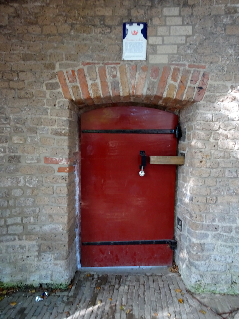 Northwest gate of the Burcht van Leiden castle