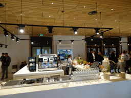 Interior of the restaurant at the Ground Floor of the Naturalis Biodiversity Center