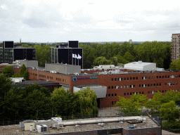 The Hogeschool Leiden building, viewed from the terrace at the Ninth Floor of the Naturalis Biodiversity Center
