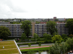 Buildings at the Plesmanlaan street, viewed from the terrace at the Ninth Floor of the Naturalis Biodiversity Center