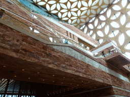 Staircase of the Naturalis Biodiversity Center, viewed from the Ground Floor