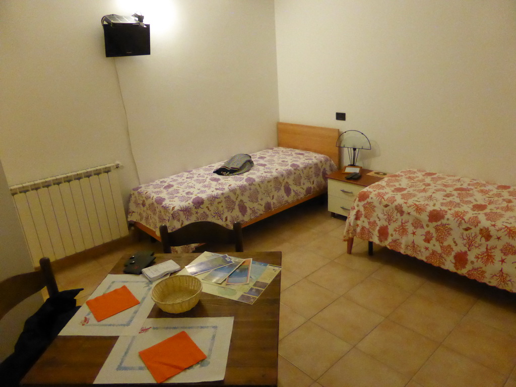 Our sitting room in the Cinque Terre Da Levanto hotel