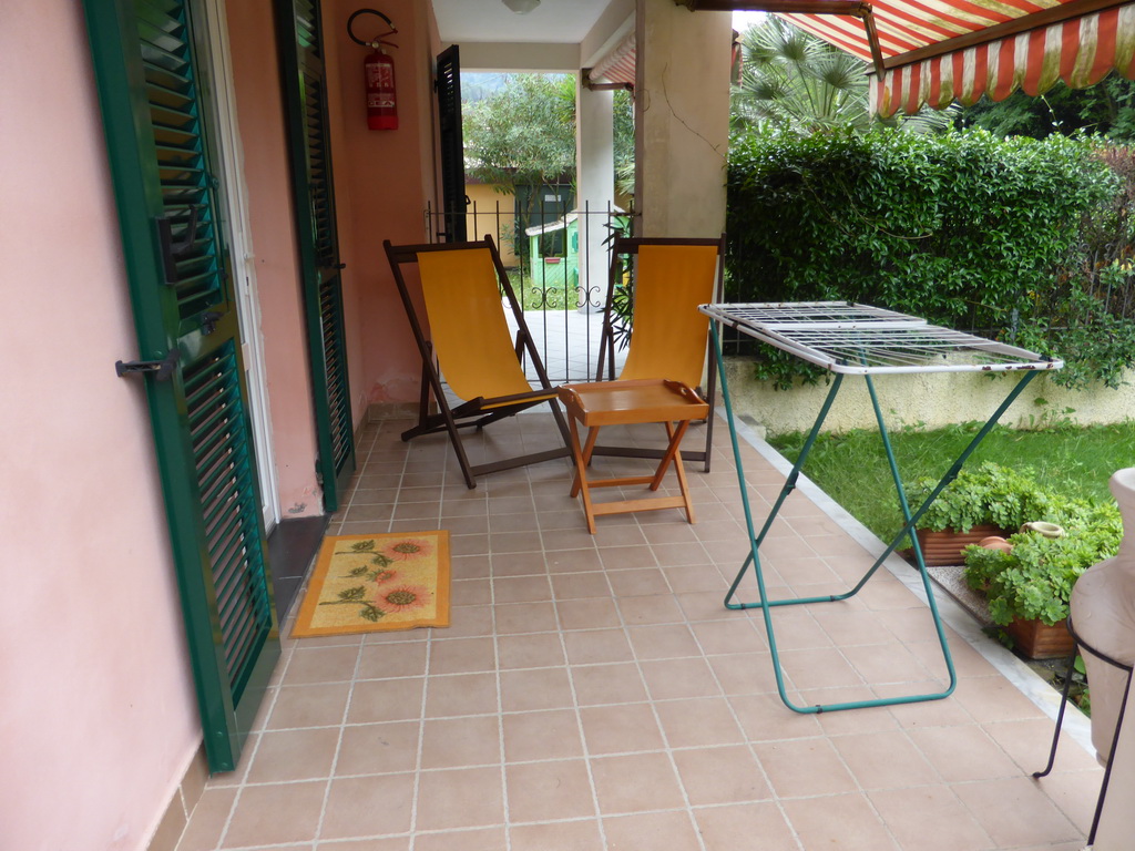 Our terrace at the Cinque Terre Da Levanto hotel